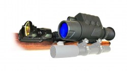 Bering Optics eXact Precision Gen I Night Vision kit with a Sensor Reflex Sight Combo, Black BE16044C-1
